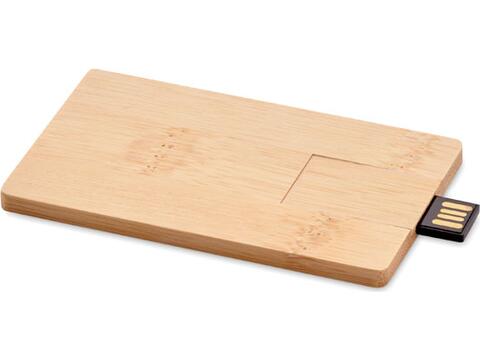 16GB bamboo casing USB