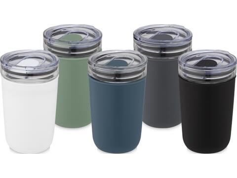 Bello 420 ml glass tumbler with recycled plastic outer wall