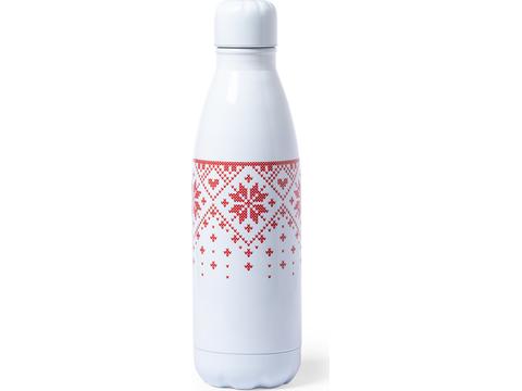 Bicolor Xmas bottle - 790 ml