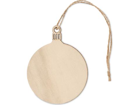 Wooden MDF bauble