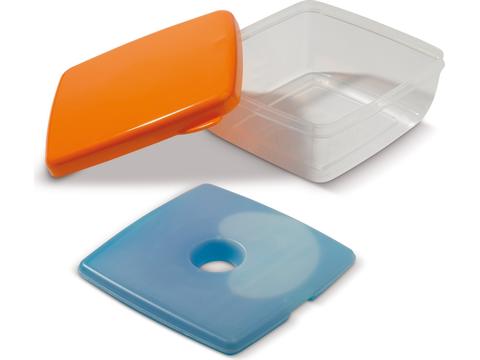 Lunchbox with cooler compartment