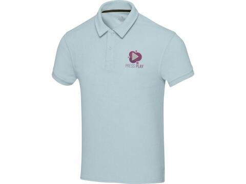 Akoya recycled terry unisex polo