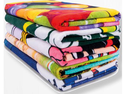 Reactive Printed Towels de Luxe