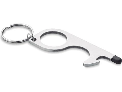 No-Touch keyring with bottle opener