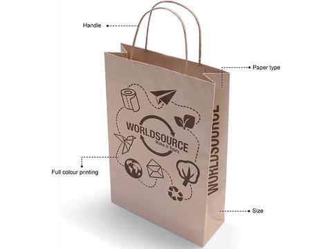 Custom made paper bags