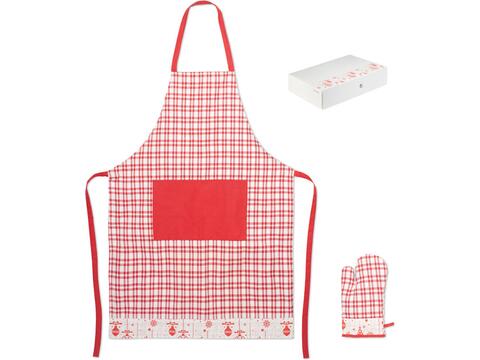 Christmas kitchen set 200 gr/m²