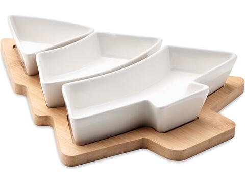 Bamboo sushi making set, brown - Ukiyo Home