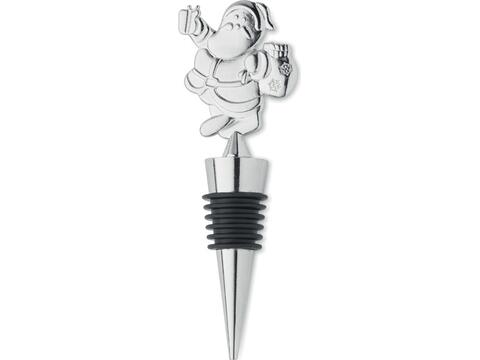 Bottle stopper Christmas motif