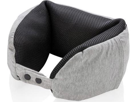 Deluxe microbead travel pillow