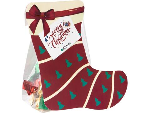 Christmas stocking with sweets