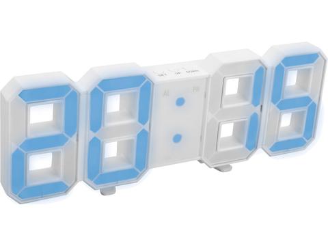LED digital clock Reflects Ghost
