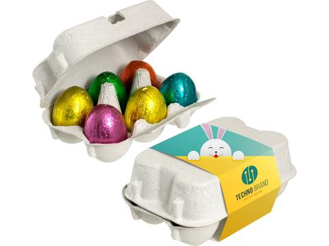 Box of chocolate eggs