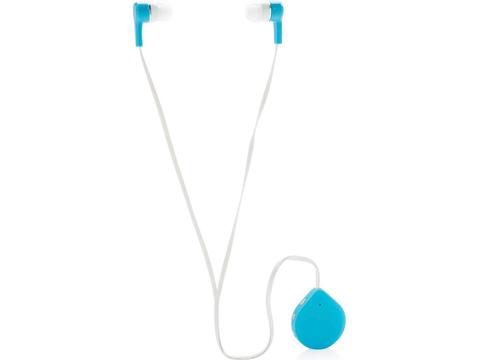 Wireless earbuds with clip