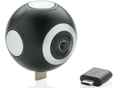 Dual lens 360 camera