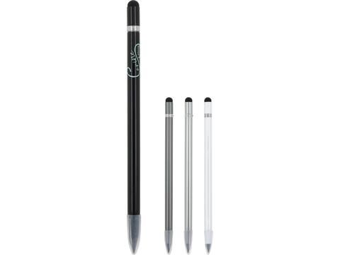 Sustainable aluminum pencil with eraser