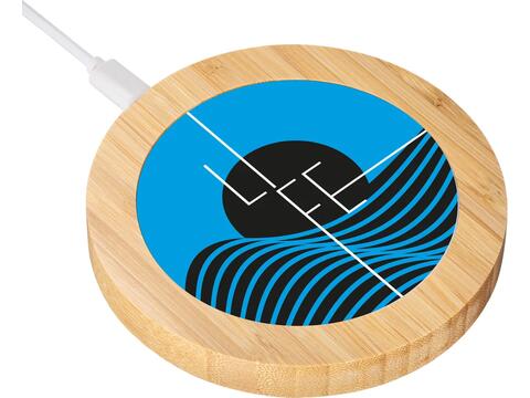 Wireless charger bamboo 15 Watt