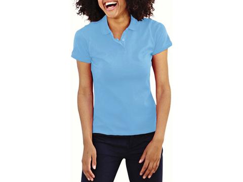 Easy care poloshirt met bedrukking