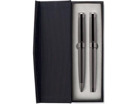 Metal ball pen and roller set