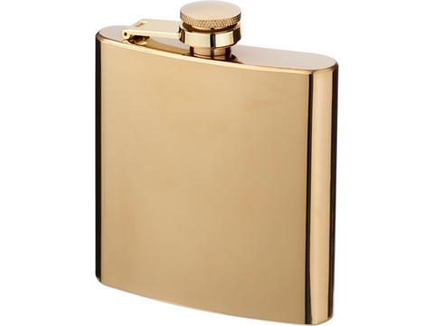 Elixer 175 ml gold hip flask