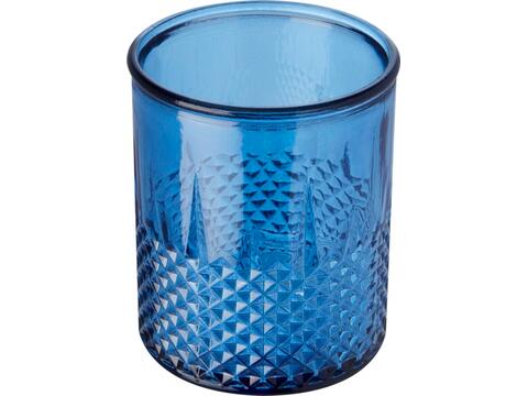 Estrel recycled glass tealight holder