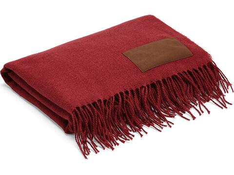 fleece deken dekentje rood