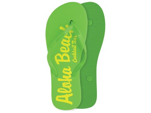 Single layer beach slippers promo