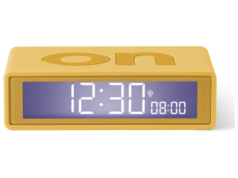 Lexon Flip travel alarm clock