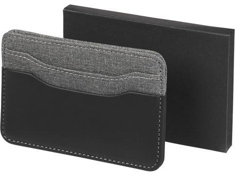 Heathered card holder