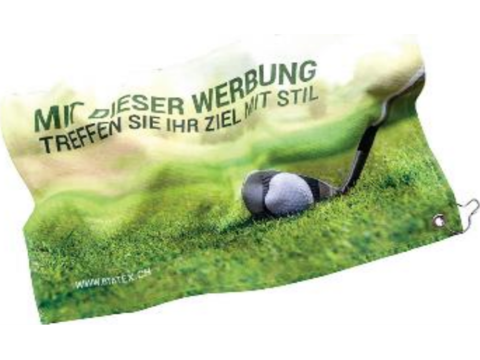 Golf towel bedrukken