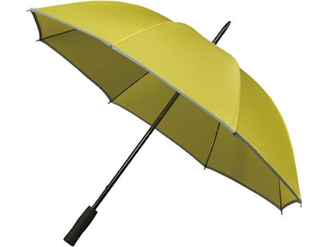 Falcone golf umbrella with reflective piping