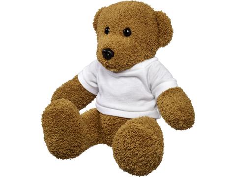Large plush rag bear with shirt