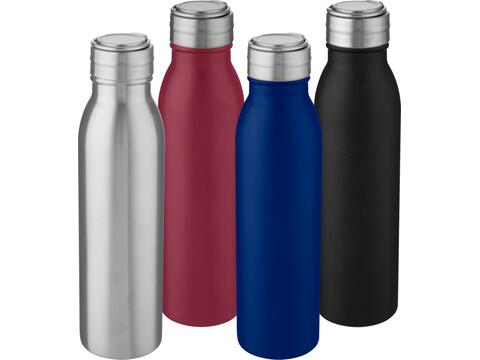 Harper 700 ml stainless steel sport bottle with metal loop