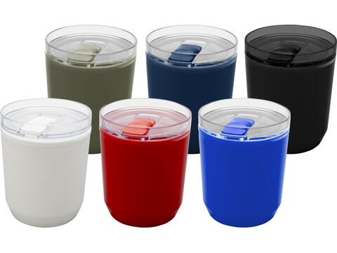 Hudson 180 ml recycled plastic double-wall tumbler