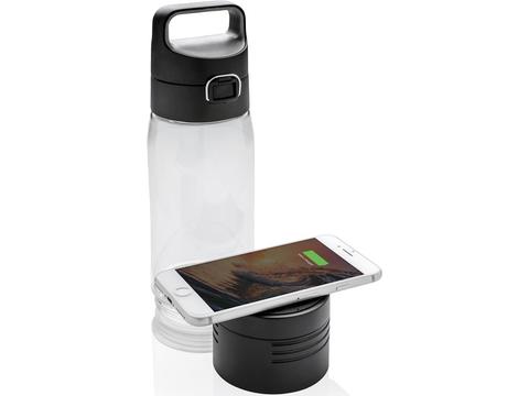 Hydrate bottle with wireless charging