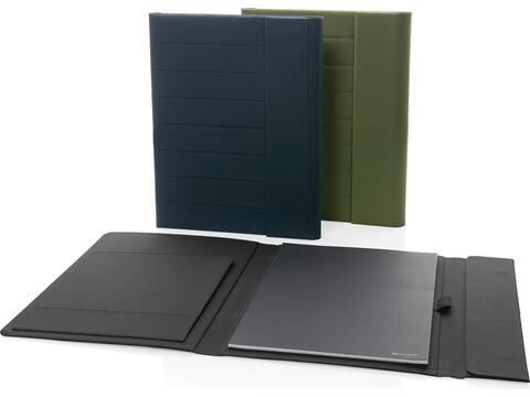 Impact Aware™ A4 portfolio with magnetic closure