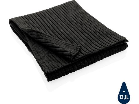Impact AWARE™ Polylana® knitted scarf 180 x 25cm