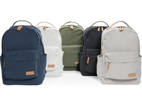 Impact AWARE™ 16 oz. recycled canvas backpack