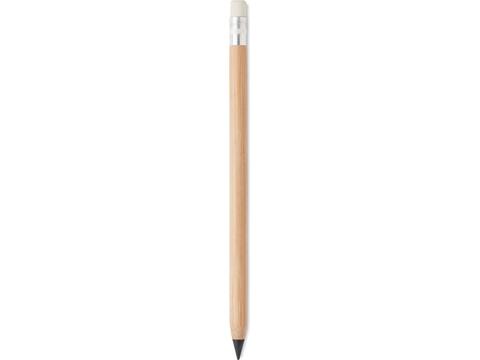 Long lasting inkless pen with eraser
