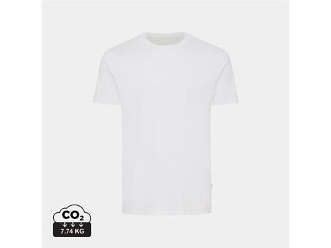 Iqoniq Bryce gerecycled katoen t-shirt wit