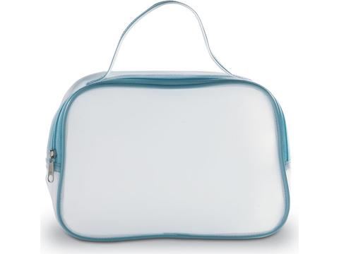 Transparent cosmetic bag