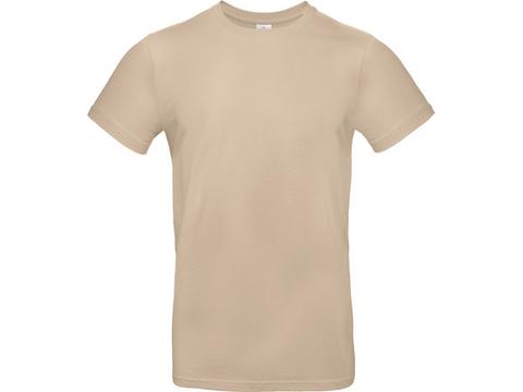 Jersey katoenen T-shirt-zand