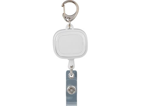 Retractable ID holder Reflects