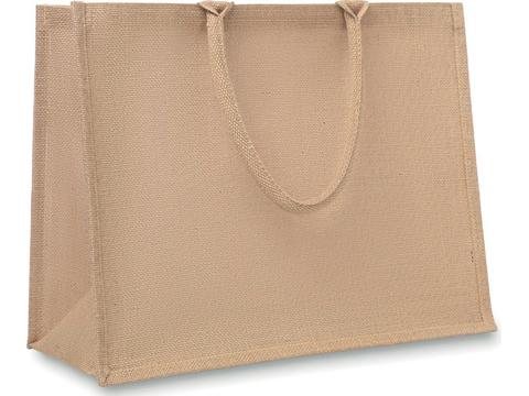 Jute shopping bag