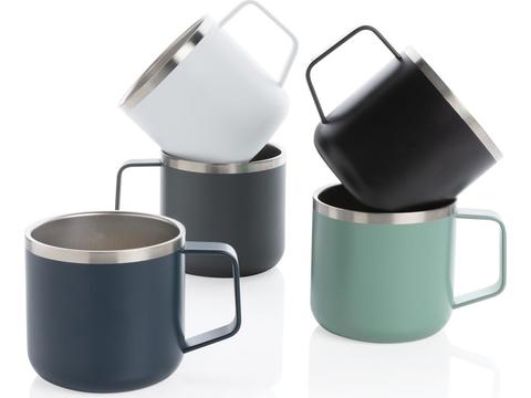 Stainless steel camp mug - 350 ml