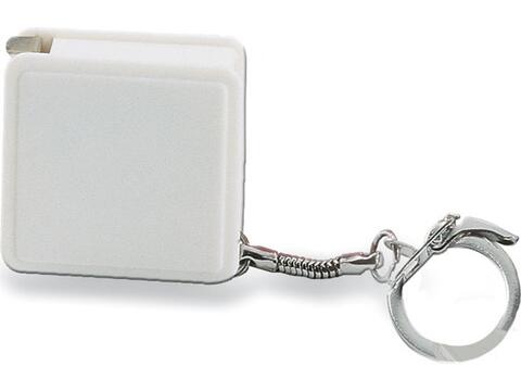 Key ring w/ flexible ruler 1m