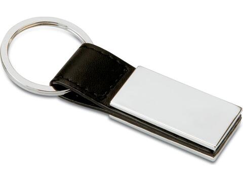 PU and metal key ring