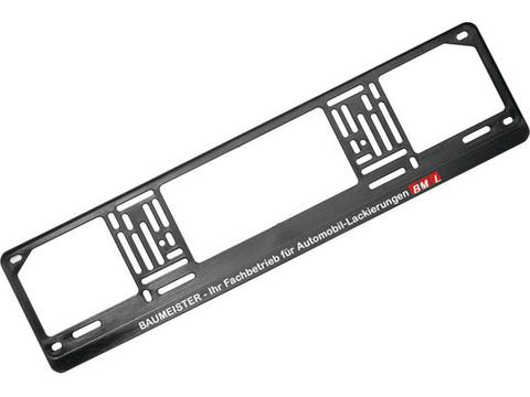 License plate holder