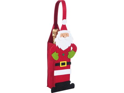 Christmas gift bag Santa Claus