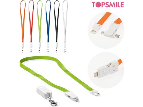 Keycord en oplaadkabel kabel 3-in-1