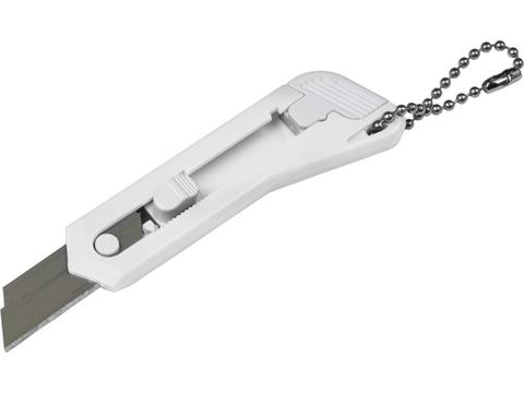 Hobby knife with keychain